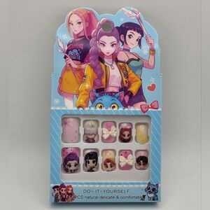 K-Pop Demon Hunters Press-On Nails NEW